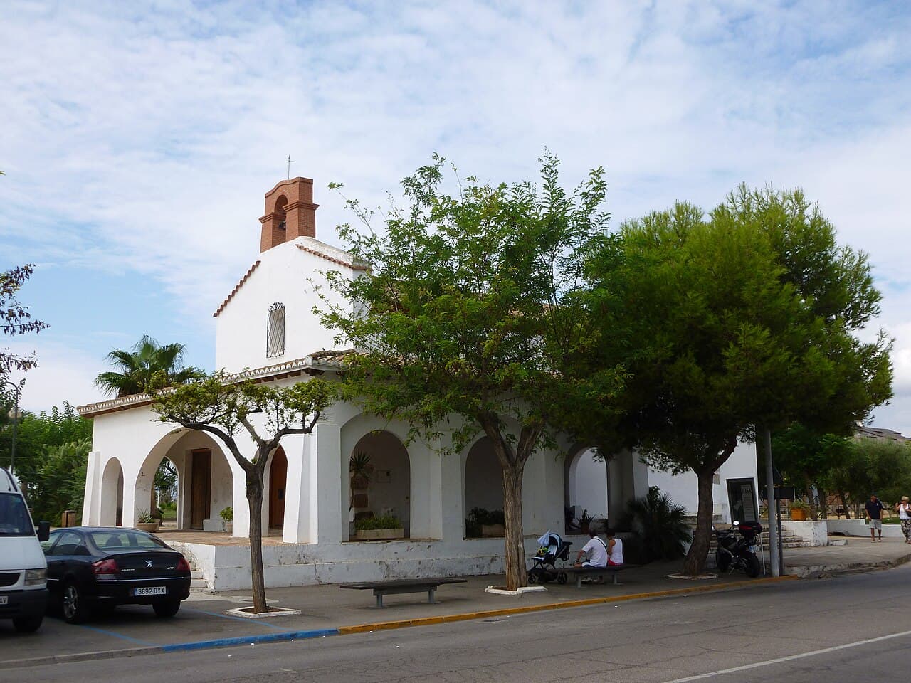 De Ermita de la Magdalena, de witte kapel in Moncofa