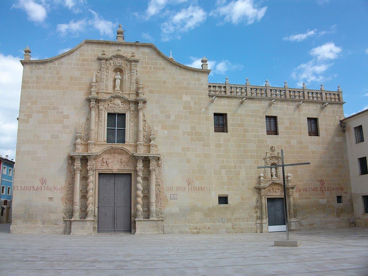Het Monestir de la Santa Faz, het barokke klooster in Sant Joan d'Alacant, Alicante