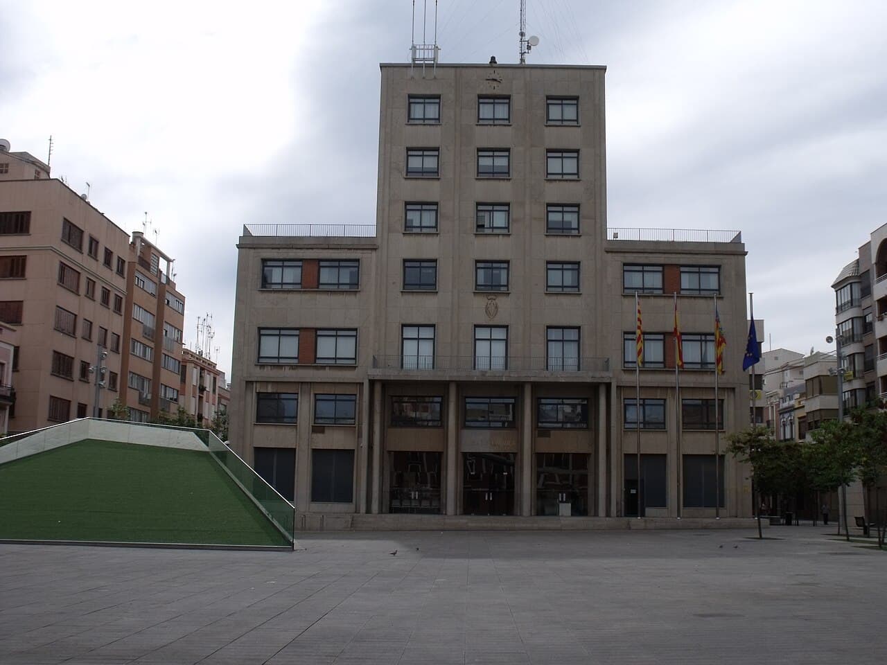 Het gemeentehuis van Vila-real